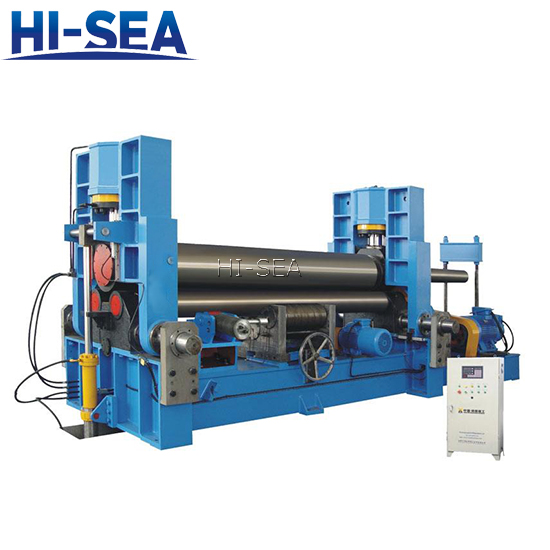 Small Size Upper Roller Universal Plate Rolling Machine
